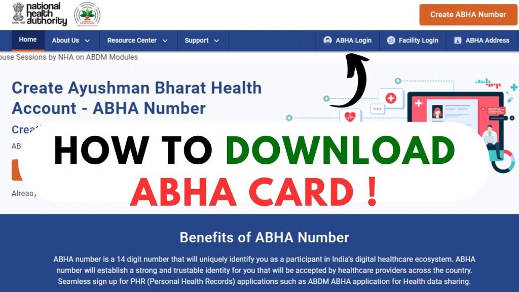 ABHA Card Download – Your Gateway to a Secure Digital Health ID 2 Download ABHA Card
